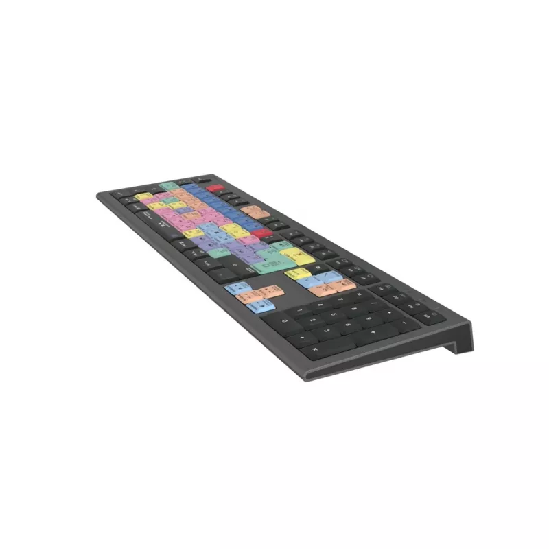 Logickeyboard Adobe Premiere Pro CC Astra 2 klaviatūra Universal USB QWERTZ vokiška pilka