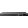 Grandstream GWN7802P valdomas L2+ PoE+ komutatorius, 16 Gigabit prievadų + 4 SFP
