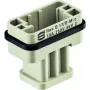 Harting Han Q 17/0-M-c 10A 09120173001 – stačiakampis pramoninis jungiklis montavimui į skydą