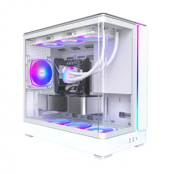 PC korpusas Montech KING 15 PRO White – Micro ATX / Mini-ITX, Midi Tower