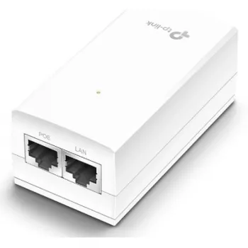 TP-Link TL-POE2412G 24V pasyvus PoE adapteris, Gigabit Ethernet, 10/100/1000 Mbit/s, balta
