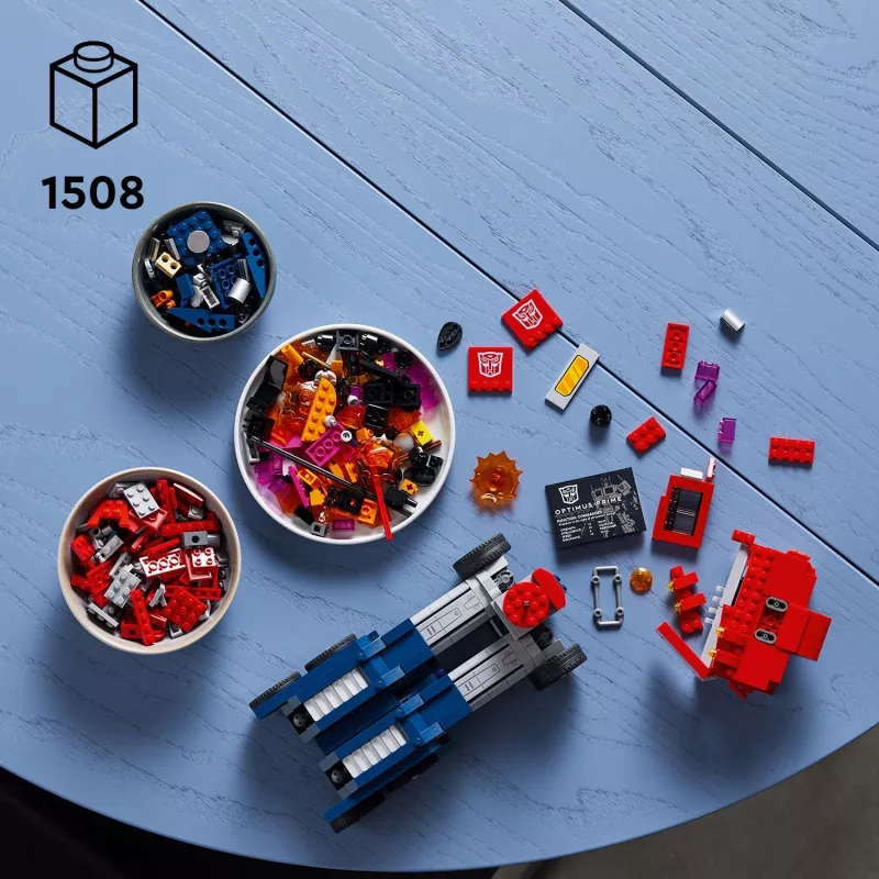 LEGO® 10302 Icons Optimus Prime Transformers Roboto Modelio Rinkinys