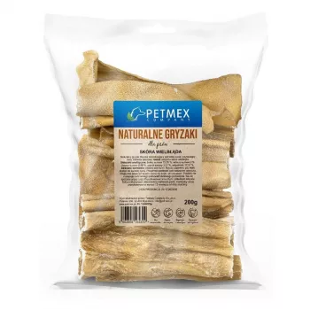 Šunų skanėstas PETMEX Kupranugario oda 200 g – vienas ingredientas, natūralus kramtomas užkandis