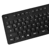 LogiLink ID0019A Universal USB klaviatūra QWERTZ vokiška juoda