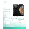 Išmanusis telefonas FOSSiBOT F109 juodas – kompaktiškas telefonas, spalva: juoda