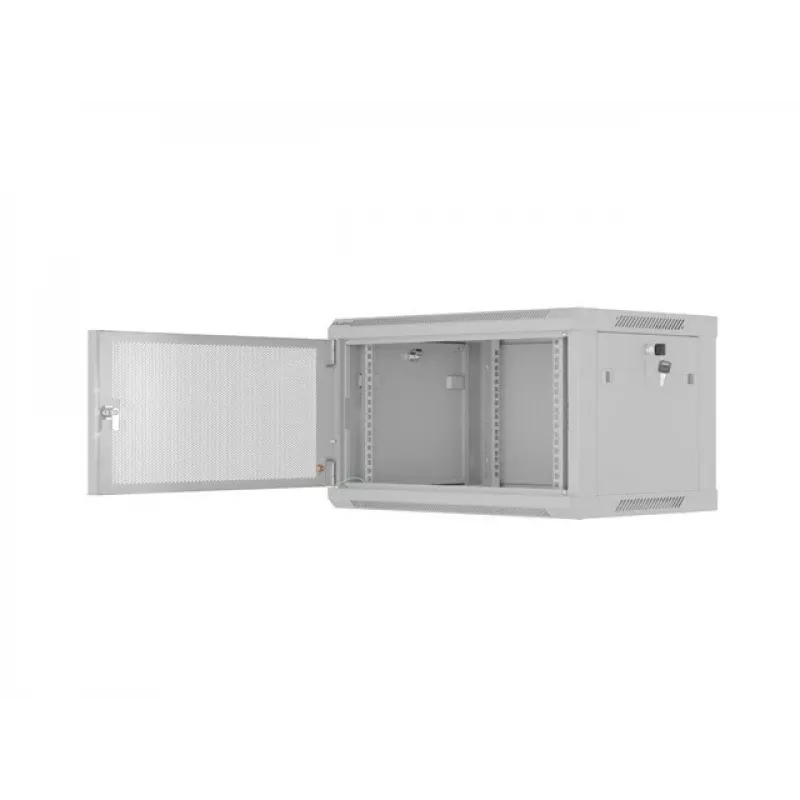 Lanberg sieninė spinta 19 colių 6U 600x450 mm pilka