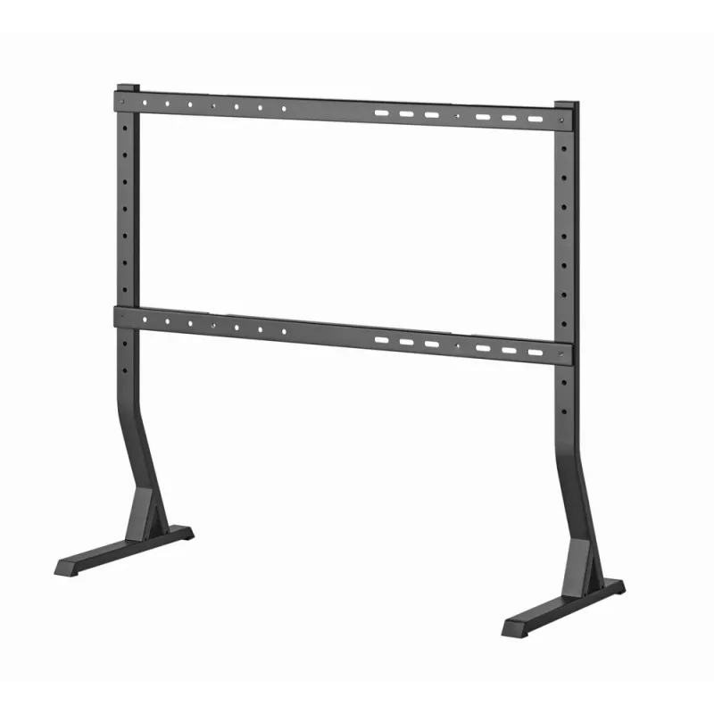 Grindinis TV stovas GEMBIRD TVS-D90F-01, 45–90 colių, plieninis, fiksuoto aukščio, VESA 200×200–800×400, maks. 60 kg