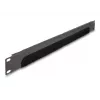 Šepečių panelė DeLOCK 66750 Pilka Metalinė Nailonas 19 colių