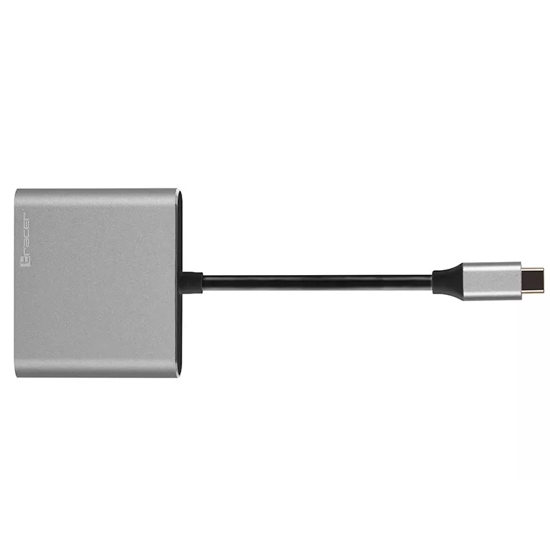 Adapteris TRACER A-1, USB-C į HDMI 4K, USB 3.0, PD 100W