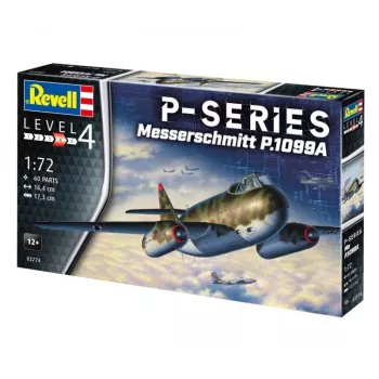 Plastikinis modelis REVELL Messerschmitt P.1099A-P-SER mastelis 1/72