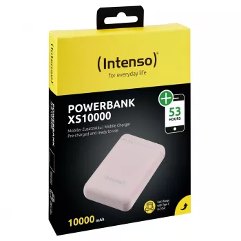 Intenso XS10000 Li-polimerinė 10000 mAh Rožinė