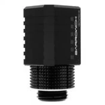 Barrow 90° Adapteris G1/4'' moteriškas į G1/4'' moteriškas – juodas