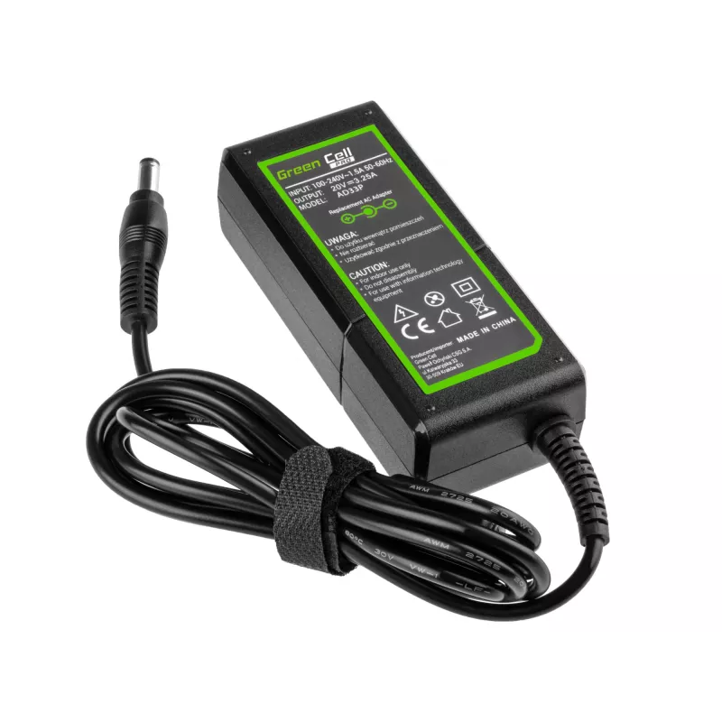 Green Cell AD33P maitinimo adapteris/inverteris, vidaus, 65 W, juodas