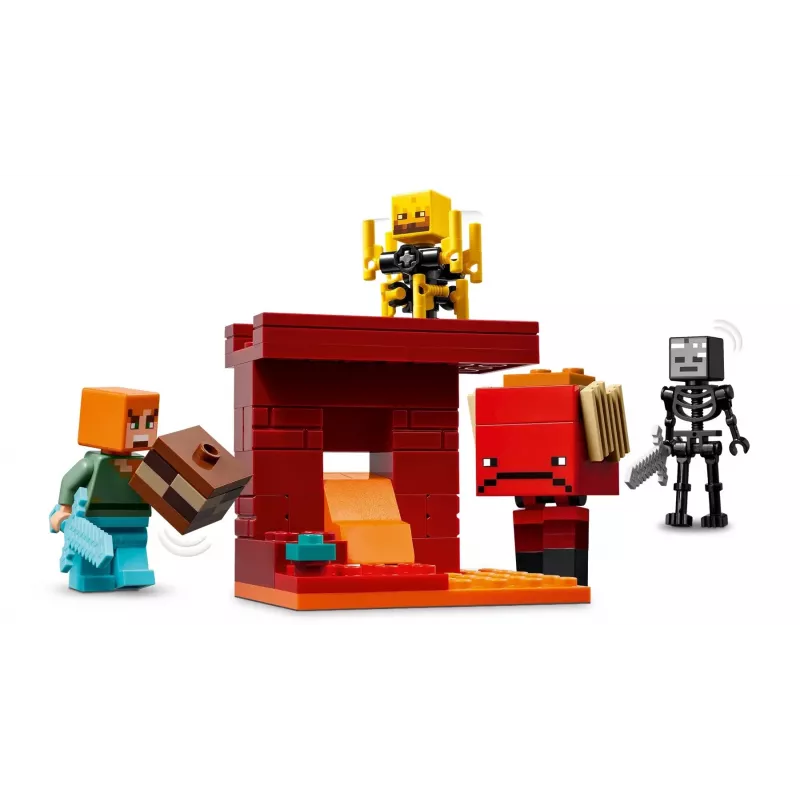 LEGO MINECRAFT 21266 Nether Lavos Mūšis