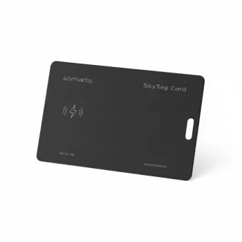 4smarts Vietos radimo kortelė SkyTag Card Duos ReCharge, juoda