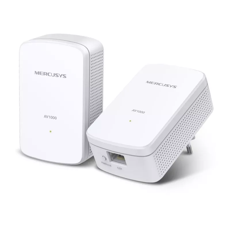 Mercusys AV1000 Gigabit Powerline Starter Kit MP500 KIT – 1000 Mbit/s, 1x LAN
