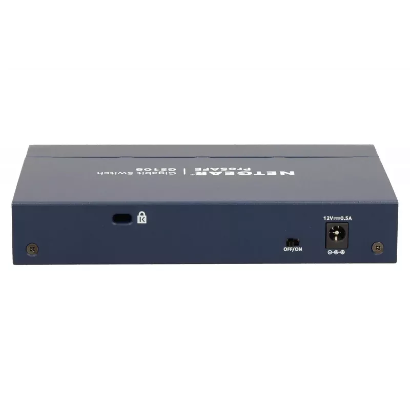 Nevaldomas jungiklis NETGEAR GS108GE, 8 prievadai, Gigabit Ethernet, 16 Gbit/s