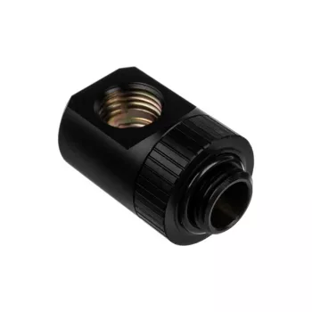 Adapterinis jungtis EK Water Blocks Juodas Žalvaris 28mm Aukštis 2,3cm Skersmuo