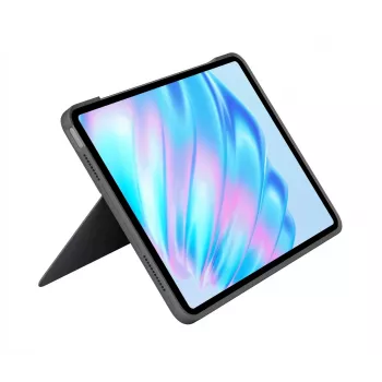 Logitech Combo Touch klaviatūra QWERTY US International pilka su jutikliniu kilimėliu