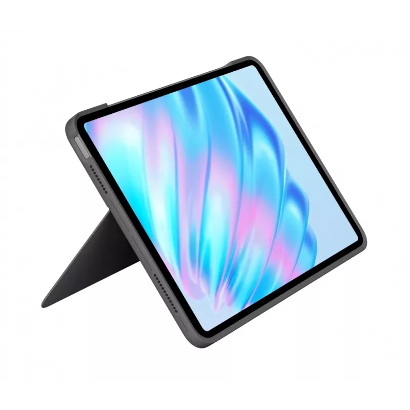 Logitech Combo Touch klaviatūra QWERTY US International pilka su jutikliniu kilimėliu