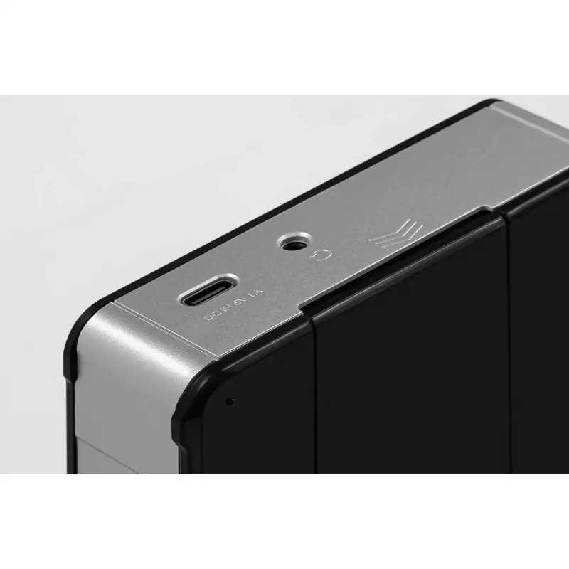 Nešiojamas radijas TECHNISAT DIGITRADIO 1 A – DAB+/FM, OLED ekranas, USB-C, 3,5 mm ausinės, 1 W, juodas/sidabrinis