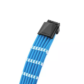 CableMod C-Series PRO ModMesh 12VHPWR į 3x PCI-e laidas, skirtas Corsair - 60 cm, šviesiai mėlynas