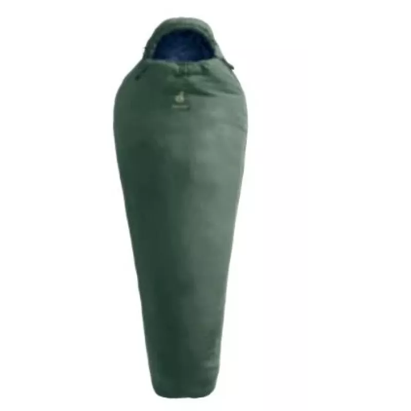 Miegmaišis DEUTER Orbit SL -5°C / 23°F, sintetinis, suaugusiems, išmatavimai 198×75×48 cm, žalias