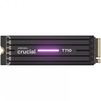 SSD CRUCIAL T710 4 TB M.2 PCIe 5.0 NVMe — 4000 GB, Skaitymas 14500 MB/s, Rašymas 13800 MB/s