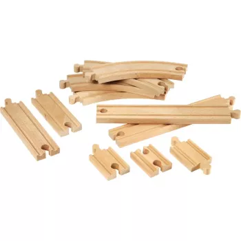 BRIO World Mažas bėgių rinkinys, traukinys