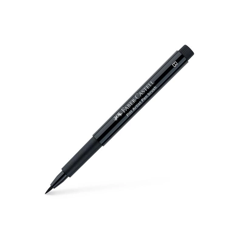 Faber-Castell Pitt Artist Pen FC-167153, juodas, 4 vnt.