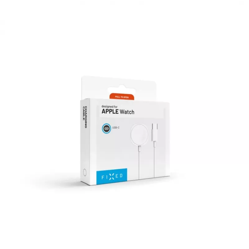 Įkrovimo laidas FIXED FIXDW-AW-C USB-C į Apple Watch magnetinę jungtį, 1 m