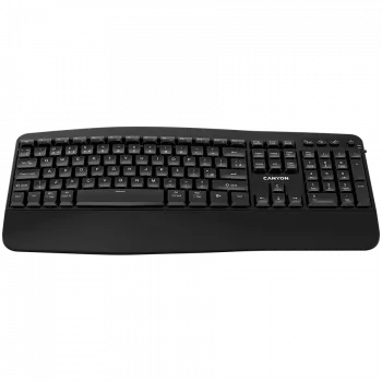 CANYON belaidė klaviatūra HKB-W6 Wireless Black