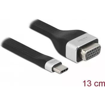 DeLOCK USB Type-C į VGA 86730 lankstus juostinis kabelis (FPC)