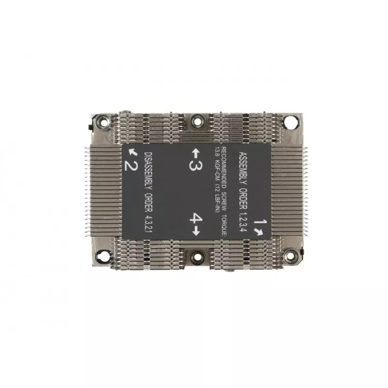 Super Micro Supermicro procesoriaus aušintuvas - (skirtas: Socket P) - 2U - tinka SUPERMICRO X11SPW-CTF, X11SPW-TF (SNK-P0068PS)