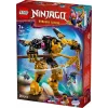 LEGO konstruktorius NINJAGO 71839 Arino Spinjitzu kovos mechanas, 213 dalių, 2 minifigūrėlės, aukštis 160 mm