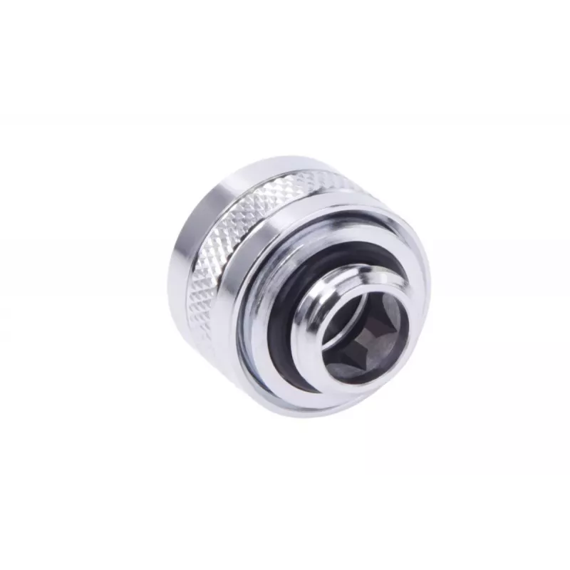 Alphacool 17474 jungiamasis rinkinys — žalvariniai chromuoti 22 mm Ø, 20 mm aukštis