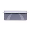 Katės tualetas DIAMENTIQ Bonita pilkas plastikinis 571×392×209 mm, 1 kg