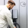 Green Cell GC EVGC021B2250 sieninis elektromobilio įkroviklis 3.6–22 kW 5 m NFC pilkas aliuminis