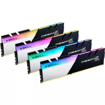 G.Skill Trident Z Neo 64 GB (4x 16 GB) DDR4-3600 MHz CL16 atminties rinkinys F4-3600C16Q-64GTZNC
