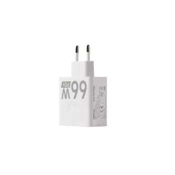 UleFone 66W įkroviklis – greitas USB maitinimo adapteris nešiojamiems įrenginiams, modelis UF-CHAR-66WR