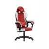 Gaming kėdė Huzaro Force 2.7 Red – lenktyninio stiliaus ergonomiška sėdynė su reguliuojamomis porankiais, pakreipimu ir aukščio reguliavimu