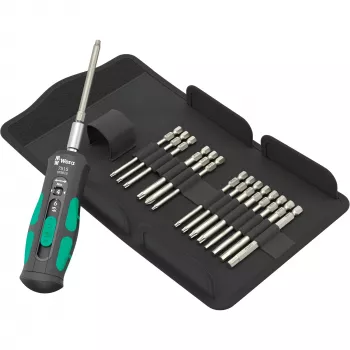 Wera Kraftform Safe-Torque Speed Universal 16 dalių sukimo momento atsuktuvų rinkinys