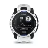 Išmanusis laikrodis GARMIN Instinct 2 45 mm, MIP 0,9 colio (176×176), GPS, Solar, Silikoninis dirželis Mėlyna/Balta