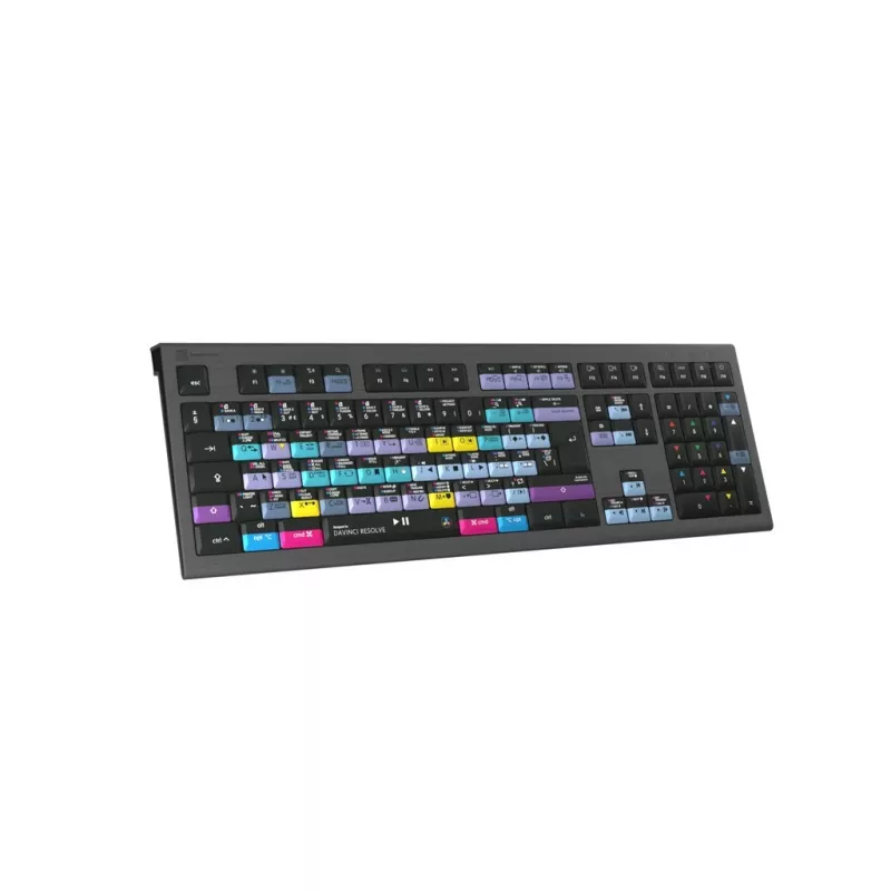 Logickeyboard ASTRA 2 klaviatūra USB QWERTY angliška juoda Pilno dydžio 104 klavišai