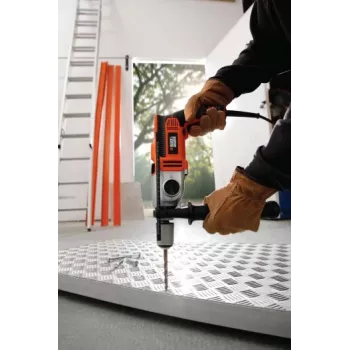 1100W 13mm BLACK+DECKER plaktukinis grąžtas