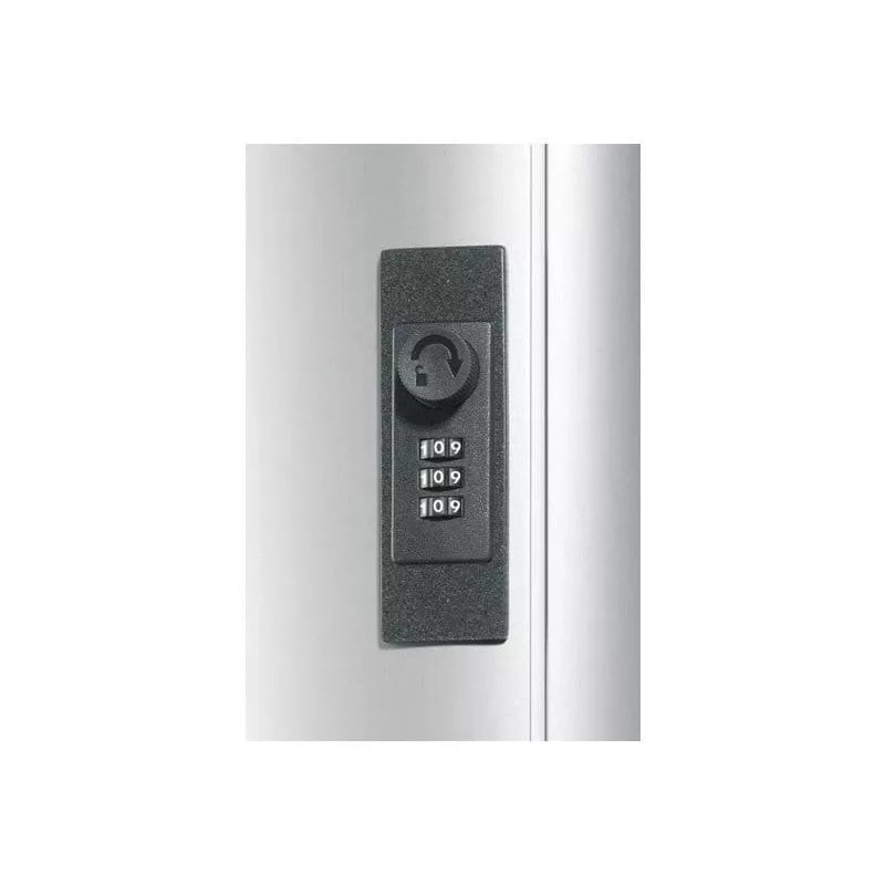 Durable KEY BOX code 72 raktų dėžė sidabrinė, 72 kabliukai