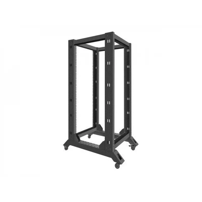 Lanberg OR01-6827-B Rack 27U laisvai pastatomas stovas juodas (OR01-6827-B)