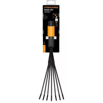 Grėblys Fiskars 1001412, cinkuotas plienas, 13 cm darbinis plotis