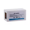 LANBERG lyties keitiklis RJ-45 į RJ-45, moteriškas–moteriškas, U/UTP Cat5e, baltas