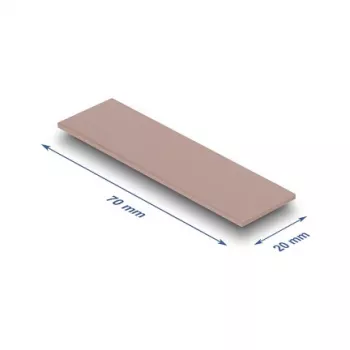 Termo pagalvėlė DeLOCK 18480 3 W/m·K Rožinė 20x70x1.75 mm